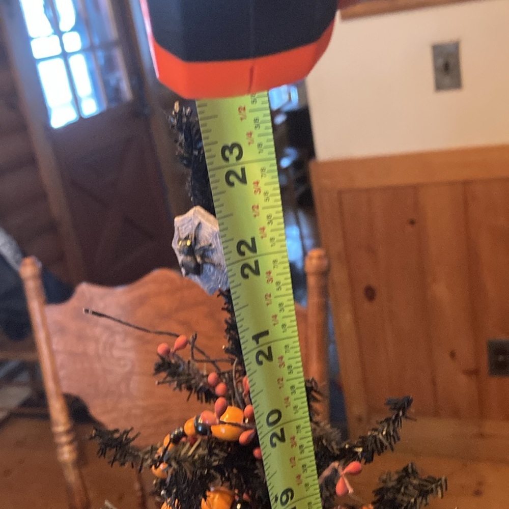 Halloween primitive spooky tree black - Picture 4 of 6